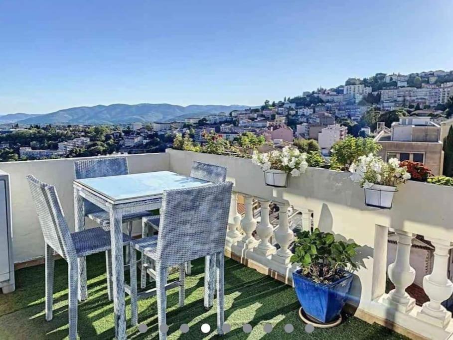 Magnifique Appartement Vue Mer Et Parking Prive ! Grasse Eksteriør bilde